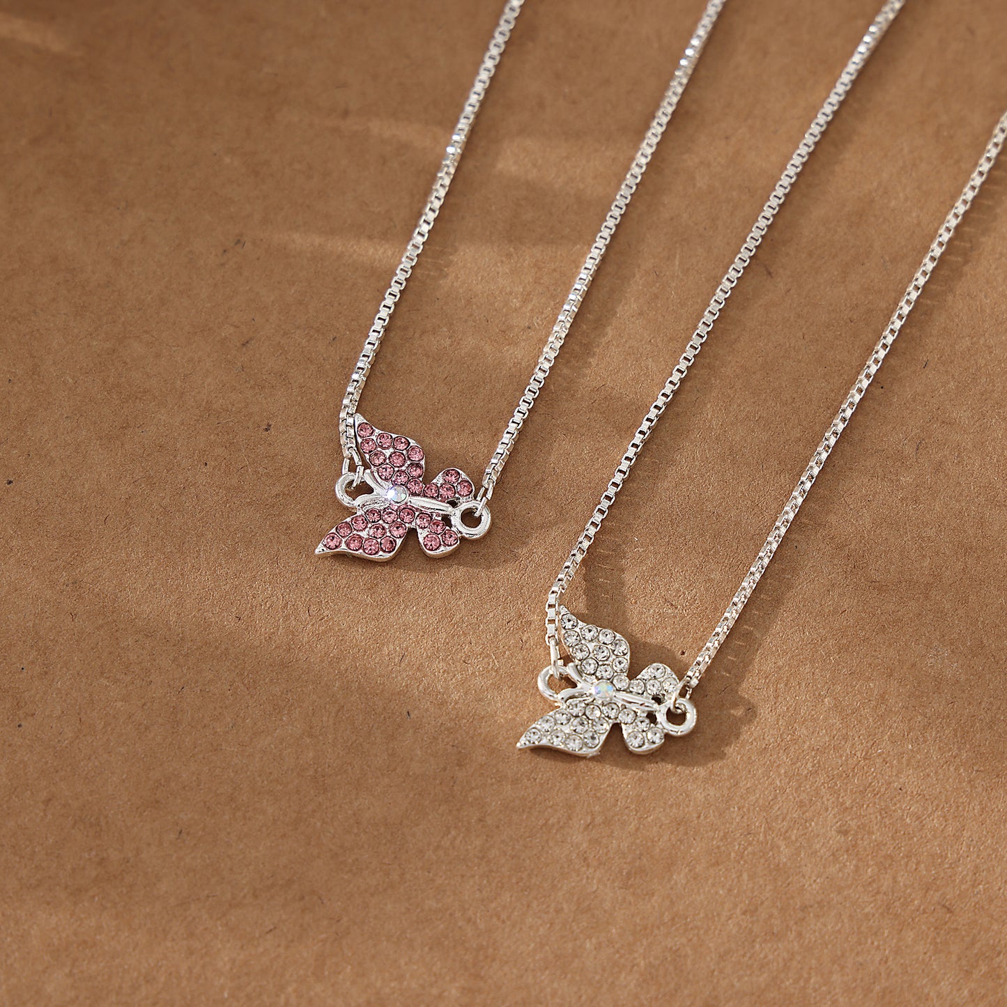 1 Piece Elegant Rhinestone Butterfly Anklet with Silver Chain & Adjustable Clasp for Women - Summer Beach Jewelry & Special Occasion Gift
