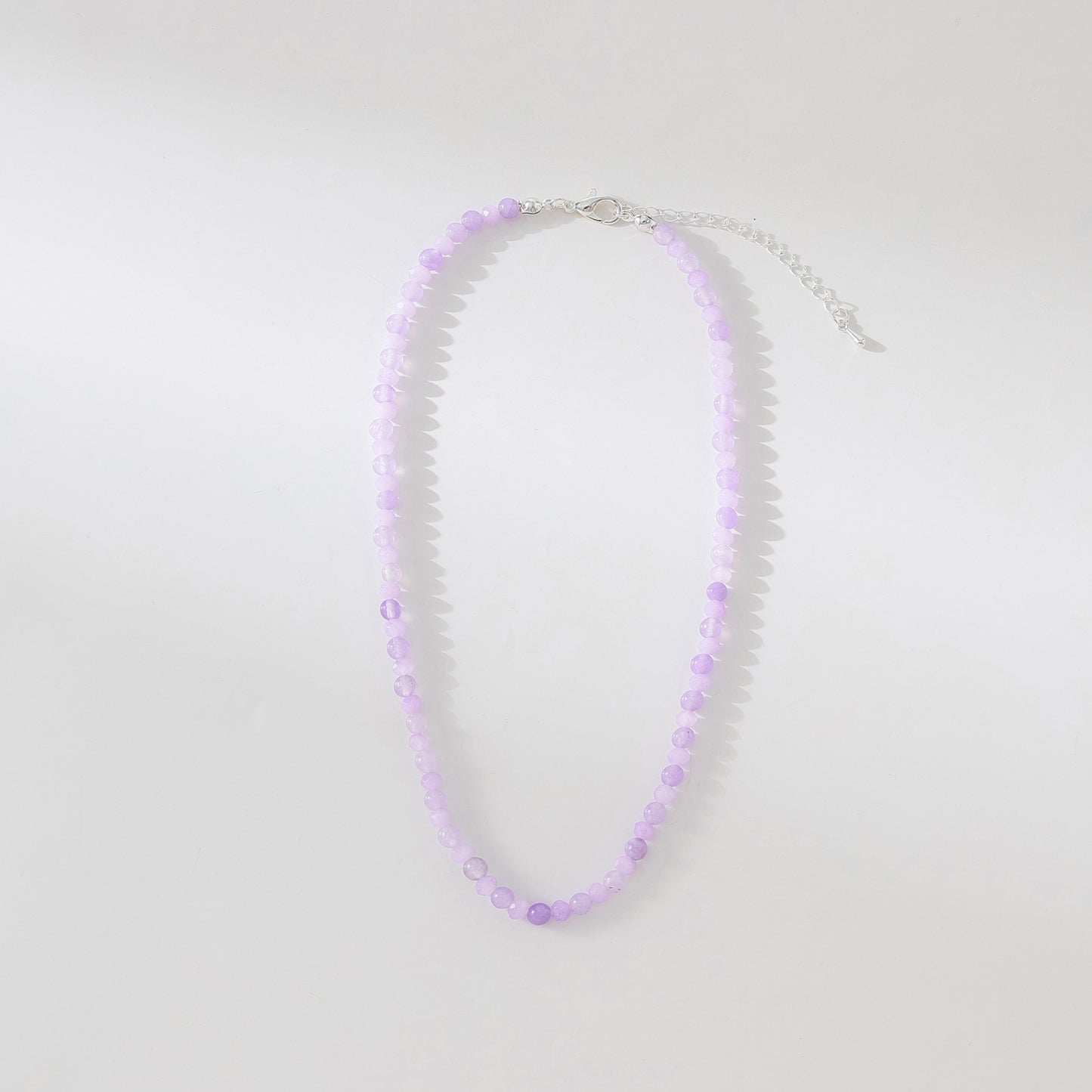 Exquisite Assorted Natural Stone and Crystal Bead Necklace - A Touch of Nature's Elegance