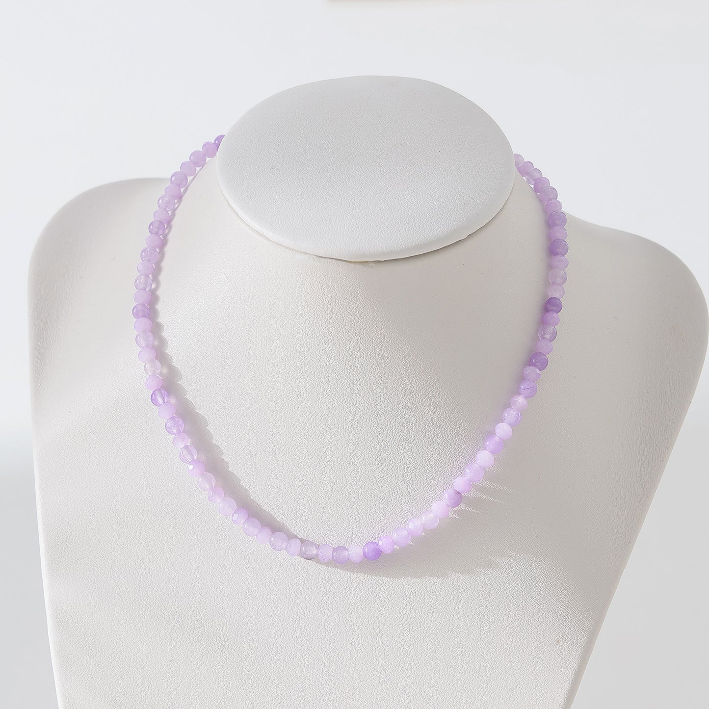 Exquisite Assorted Natural Stone and Crystal Bead Necklace - A Touch of Nature's Elegance
