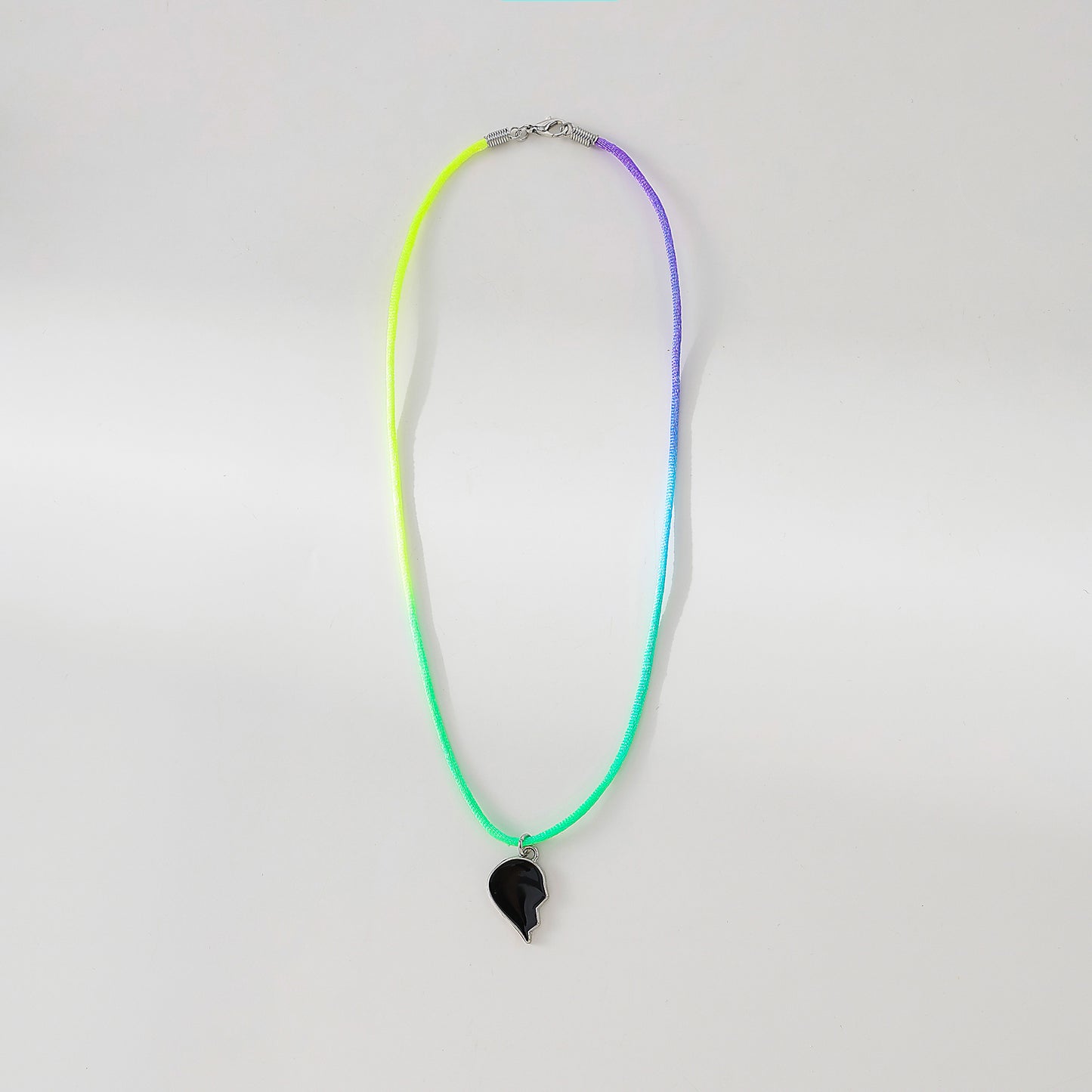 Butterfly - Adorned "Best Friends" Mood Necklace Set: Split Heart Design, Perfect Friendship Bond