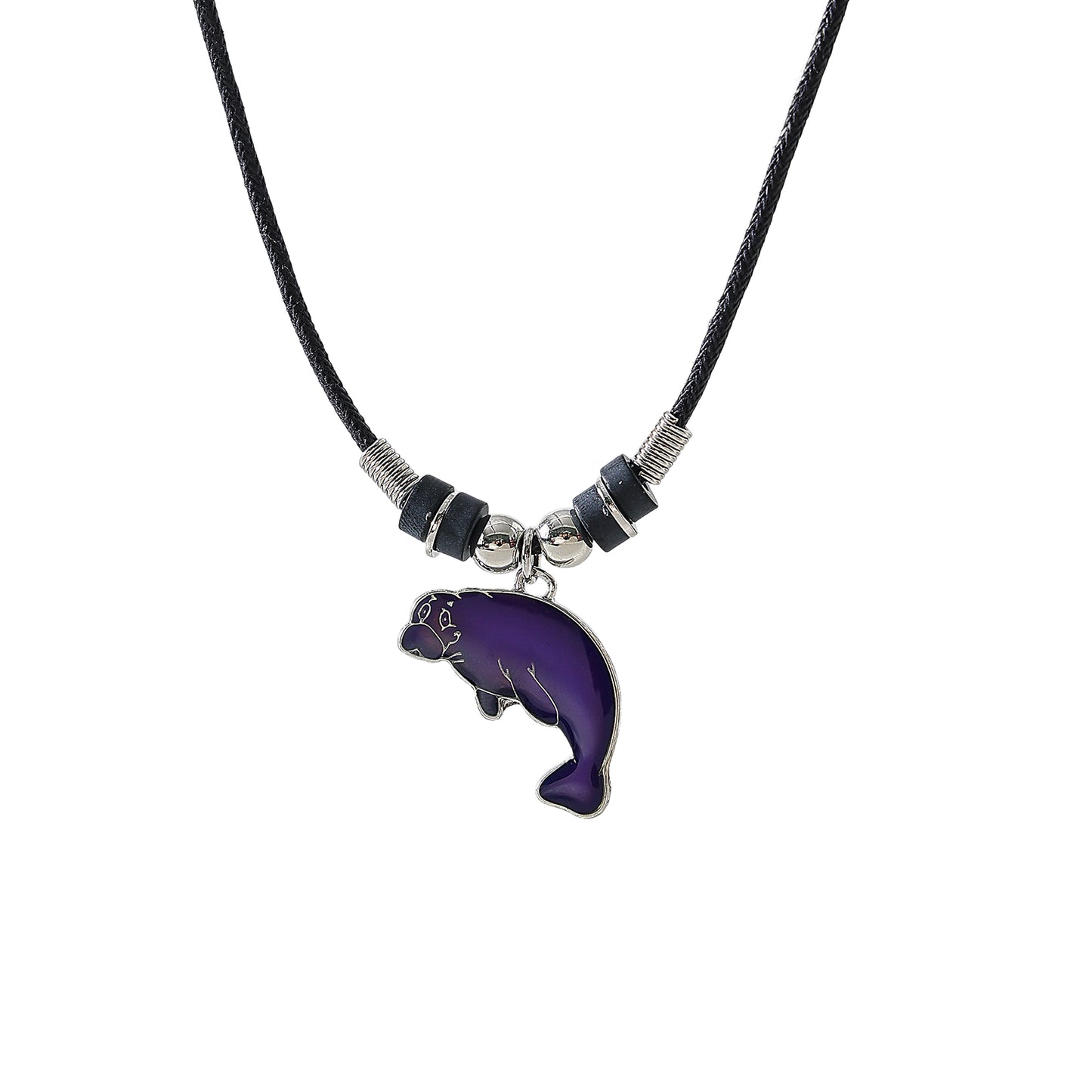 otter mood necklace