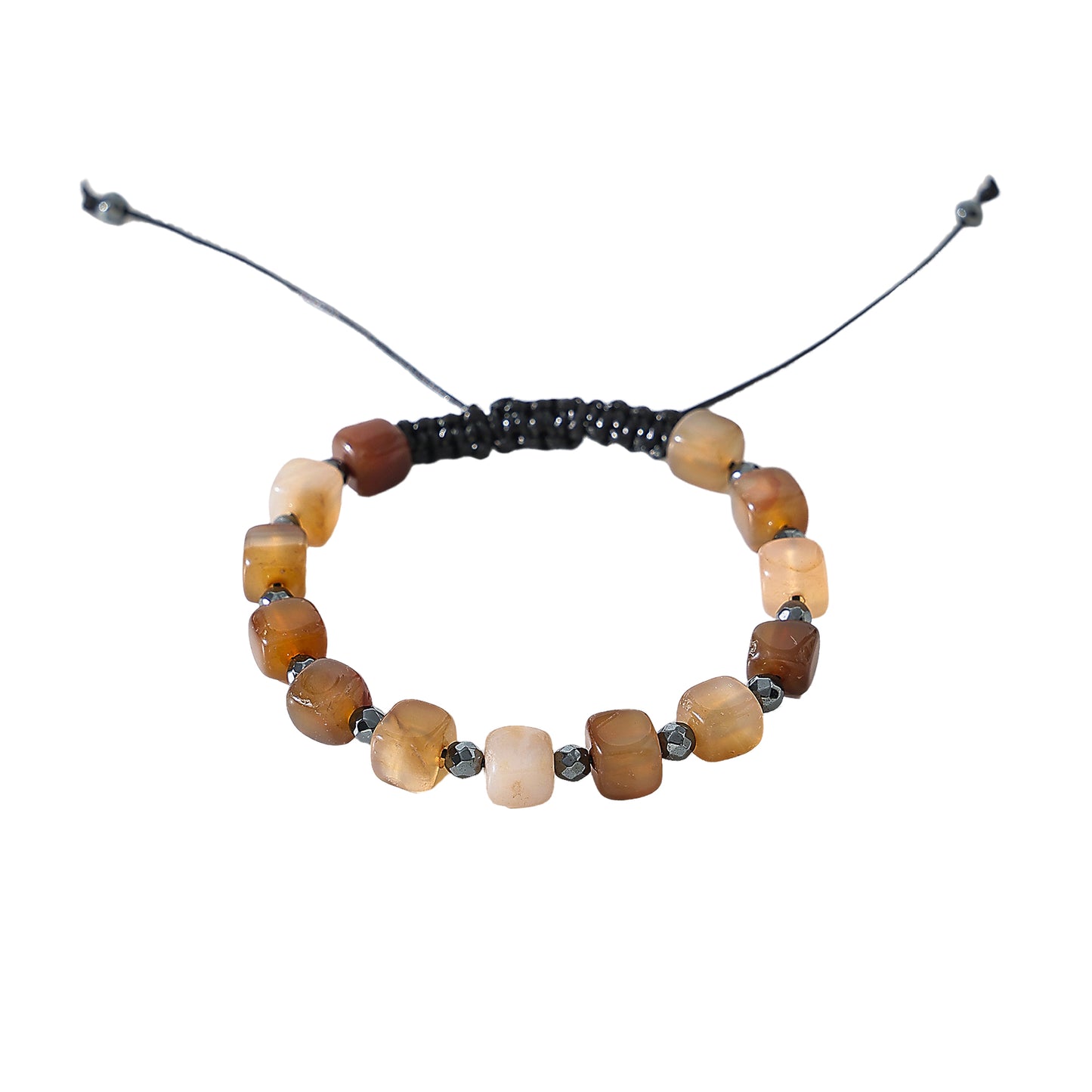 Stone with Hematite bead Bracelet assorted