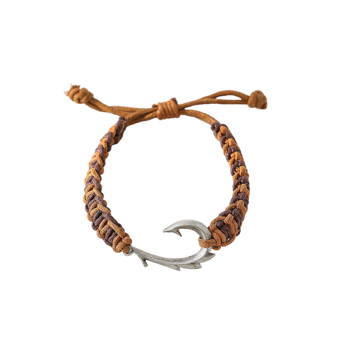 Braided Fish Hook Bracelet men's jewelry great gifts for all ages