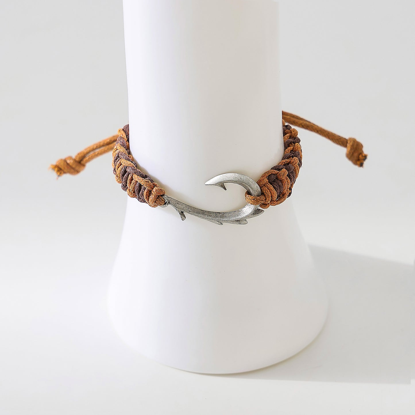 Braided Fish Hook Bracelet men's jewelry great gifts for all ages