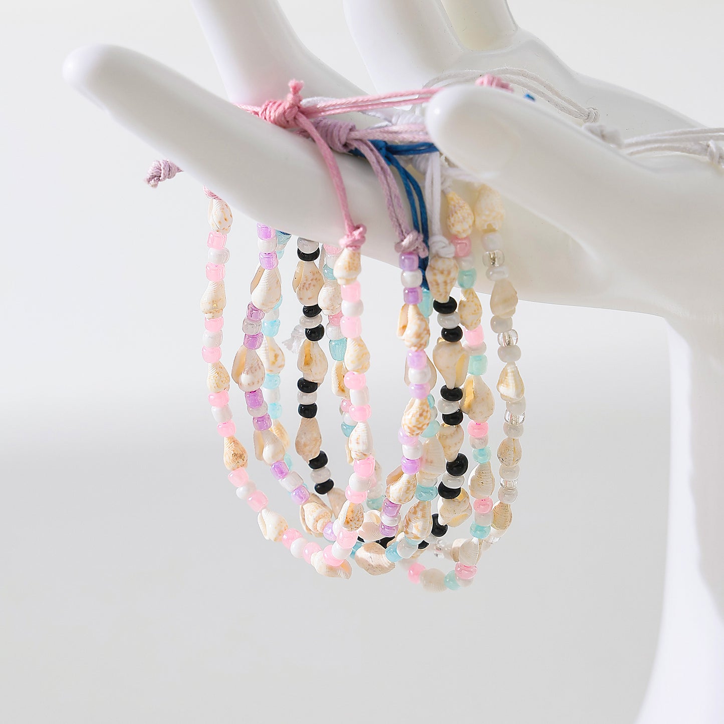 Shell Bracelet with Assorted beads