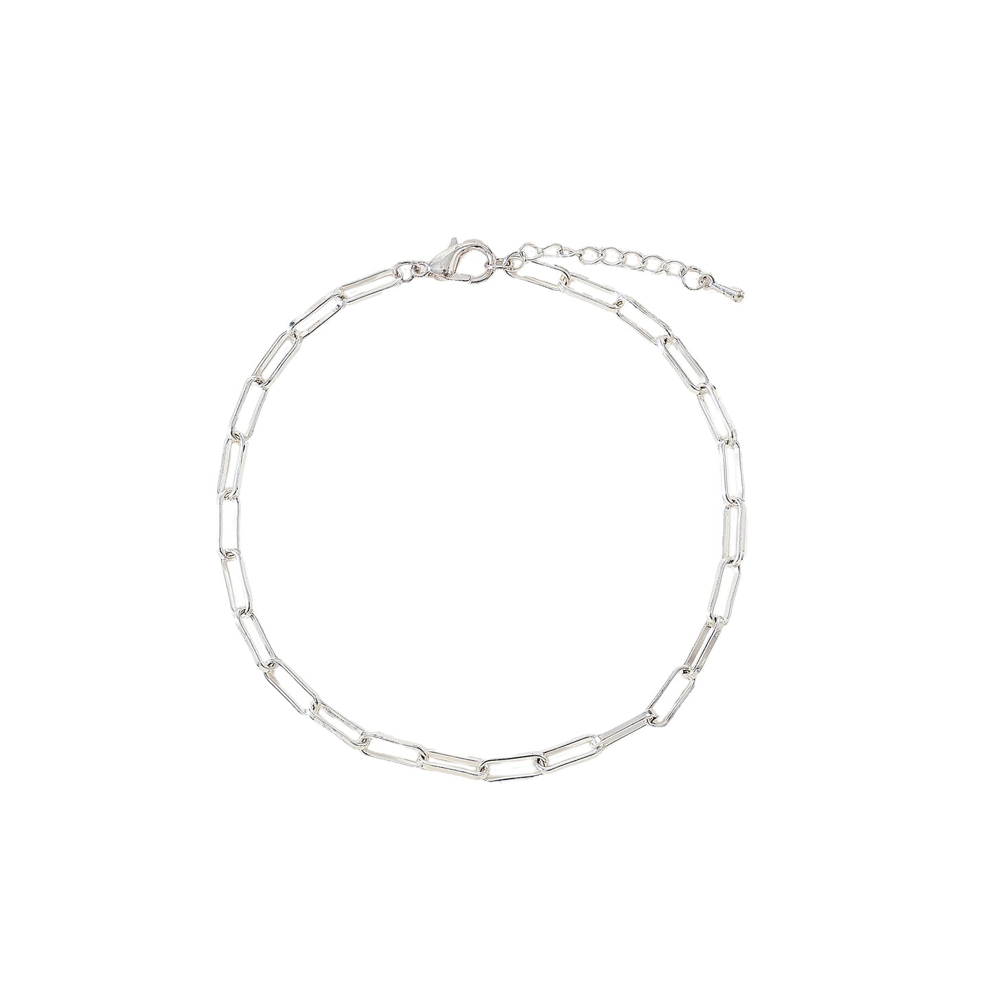 Link chain Anklet in Silvery and Golden assorted