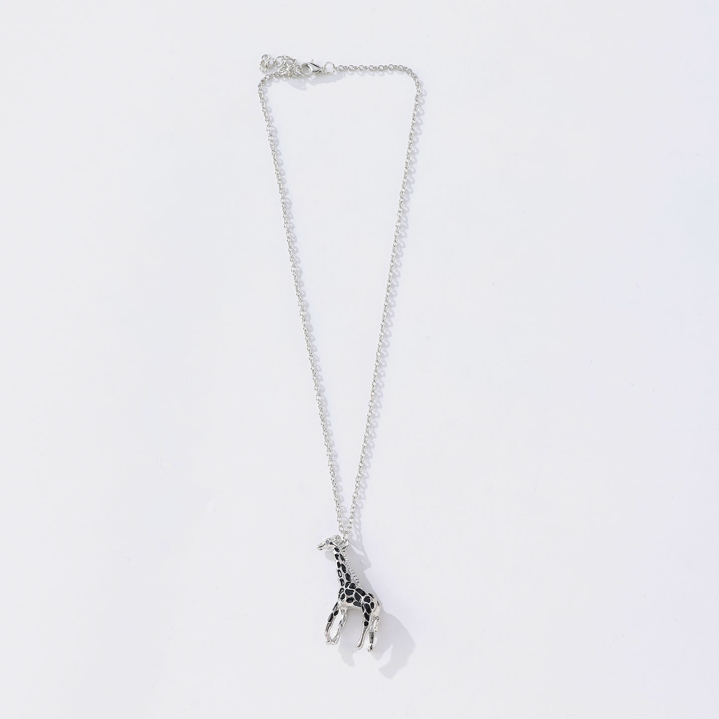 Charming Animal - Inspired Large Giraffe Necklace- Colorful & Trendy Jewelry