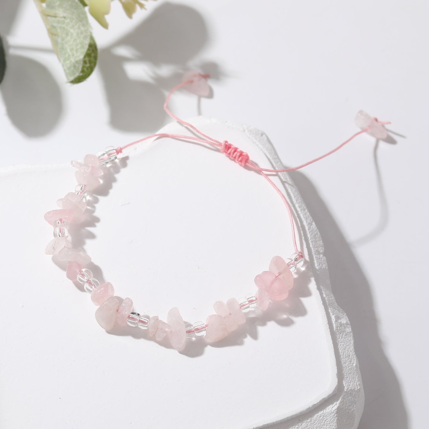 Assorted Gemstone Chip Woven Bracelets - Natural Crystal Bracelets for Energy, Balance & Style