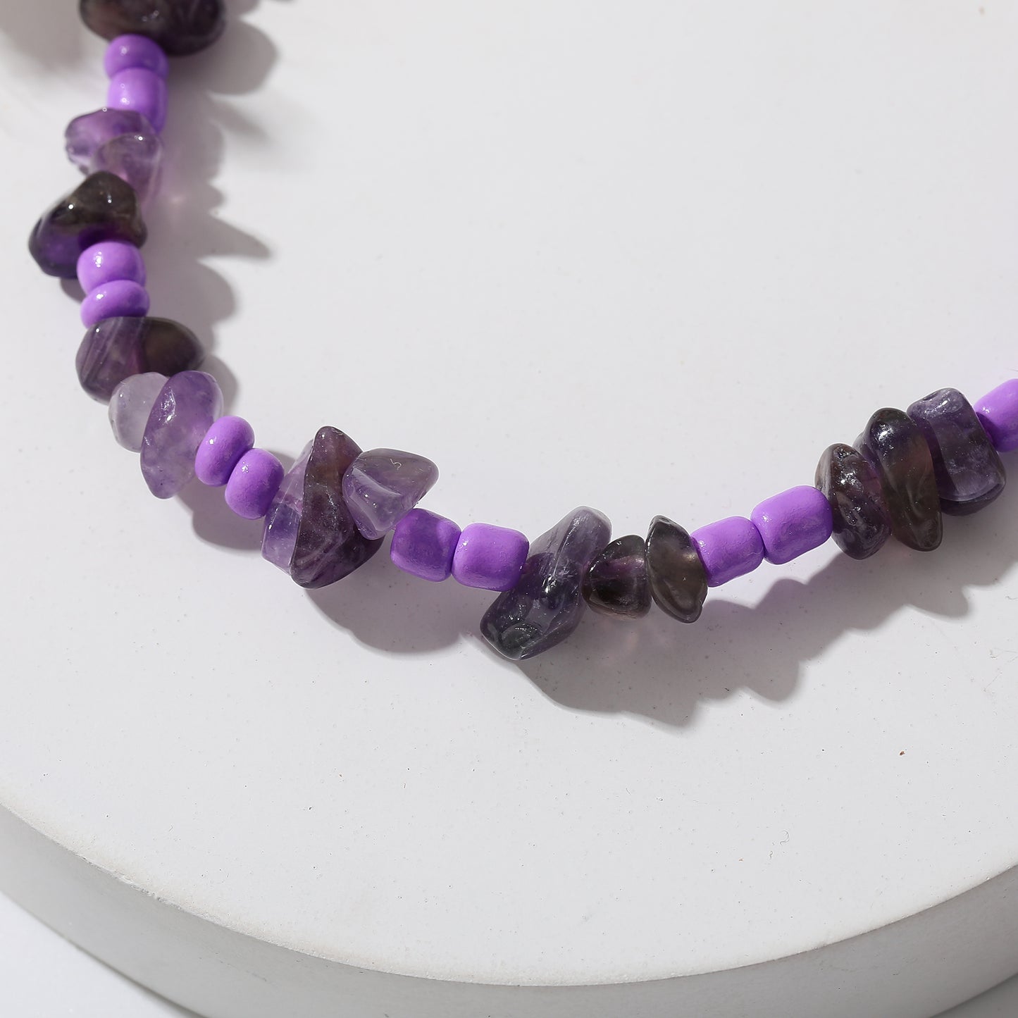 Assorted Gemstone Chip Woven Bracelets - Natural Crystal Bracelets for Energy, Balance & Style