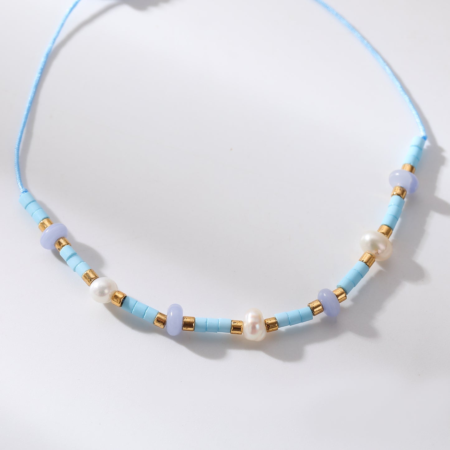 Elegant Adjustable Genuine Stone Beads & Freshwater Pearls Bracelet - Handmade Jewelry for Women, Perfect for Everyday and Special Occasions
