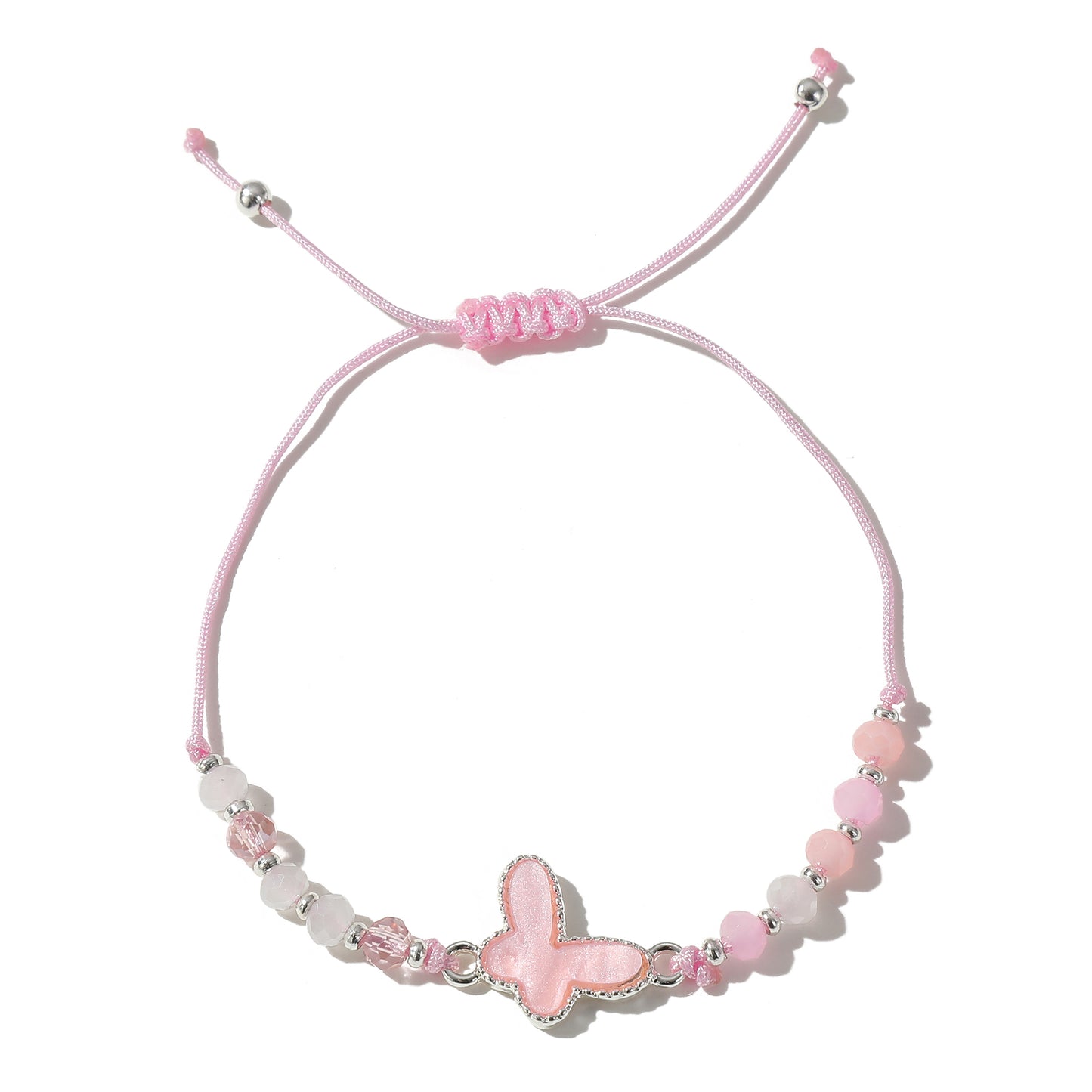 Colorful Butterfly Bead Bracelets - Vibrant & Delicate Jewelry for Women and Girls - Perfect for Everyday Style and Thoughtful Gifts