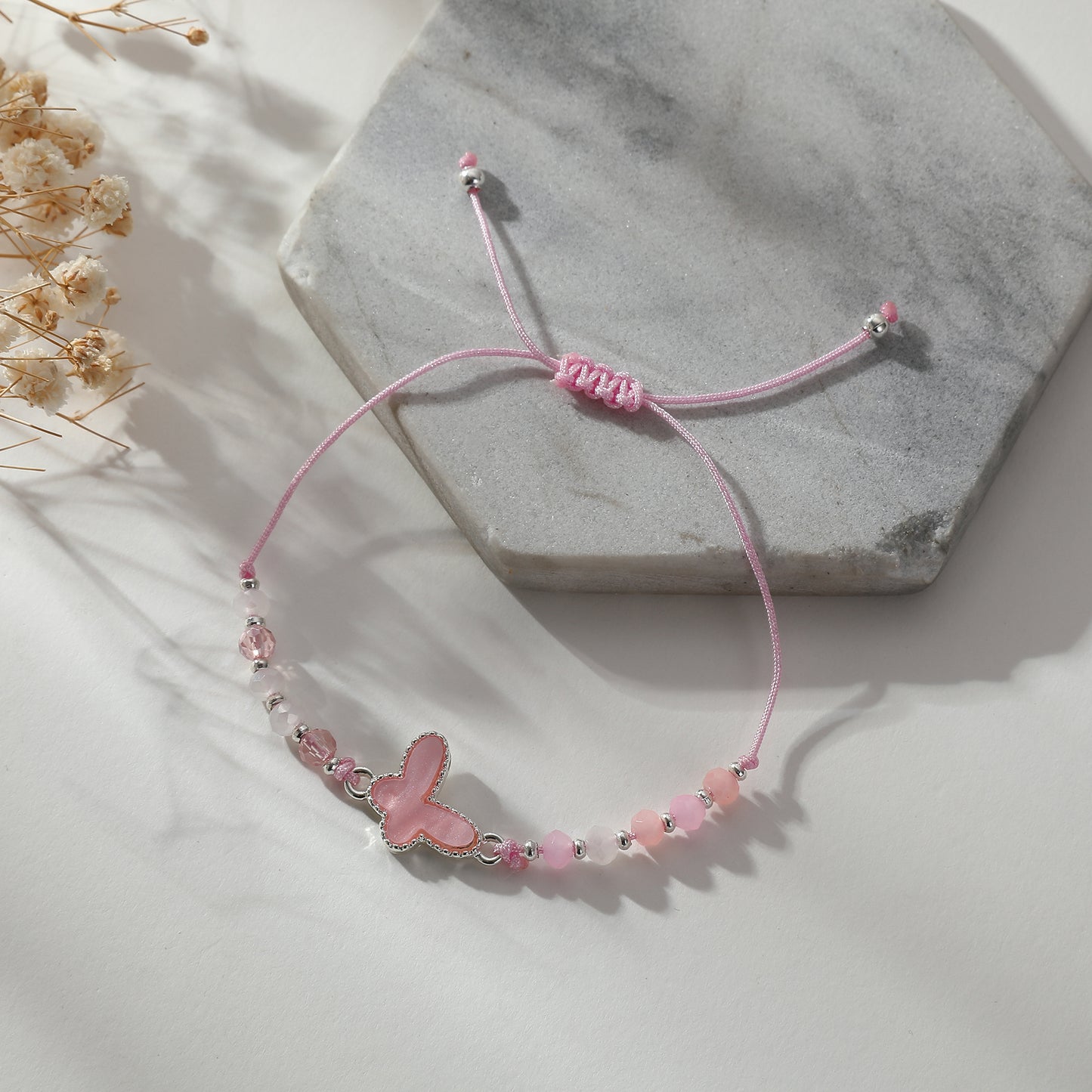 Colorful Butterfly Bead Bracelets - Vibrant & Delicate Jewelry for Women and Girls - Perfect for Everyday Style and Thoughtful Gifts