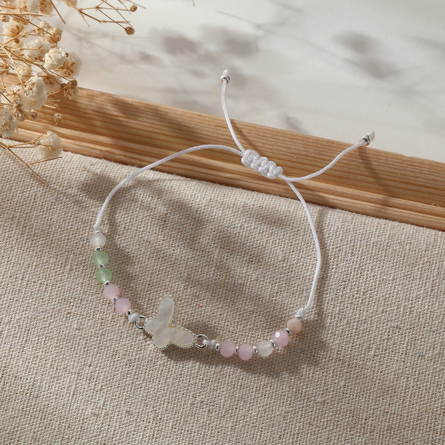 Colorful Butterfly Bead Bracelets - Vibrant & Delicate Jewelry for Women and Girls - Perfect for Everyday Style and Thoughtful Gifts