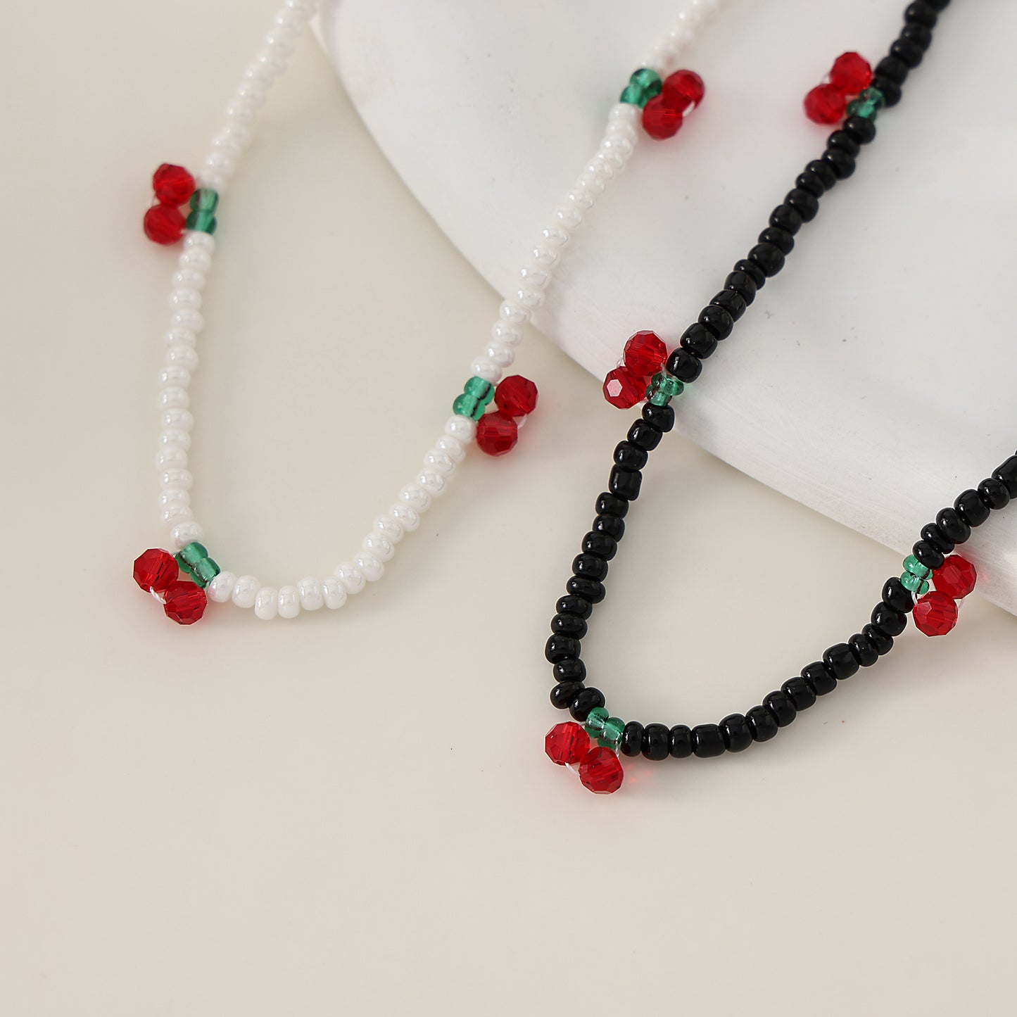 1 pc Bohemian Style Red Cherry Beaded Anklet with Gold Lobster Clasp for Women & Girls - Summer Beach Jewelry & Valentine's Day Gift