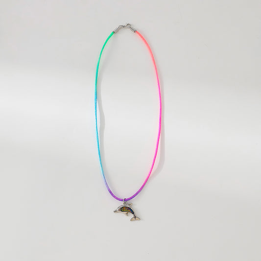 Mood Dolphin Necklace