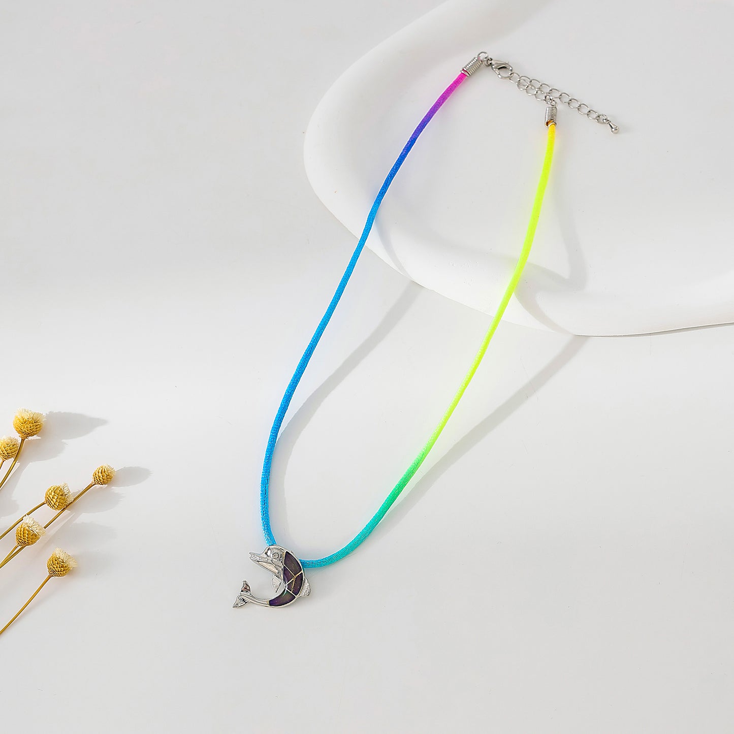 Mood Dolphin Necklace Assorted Color