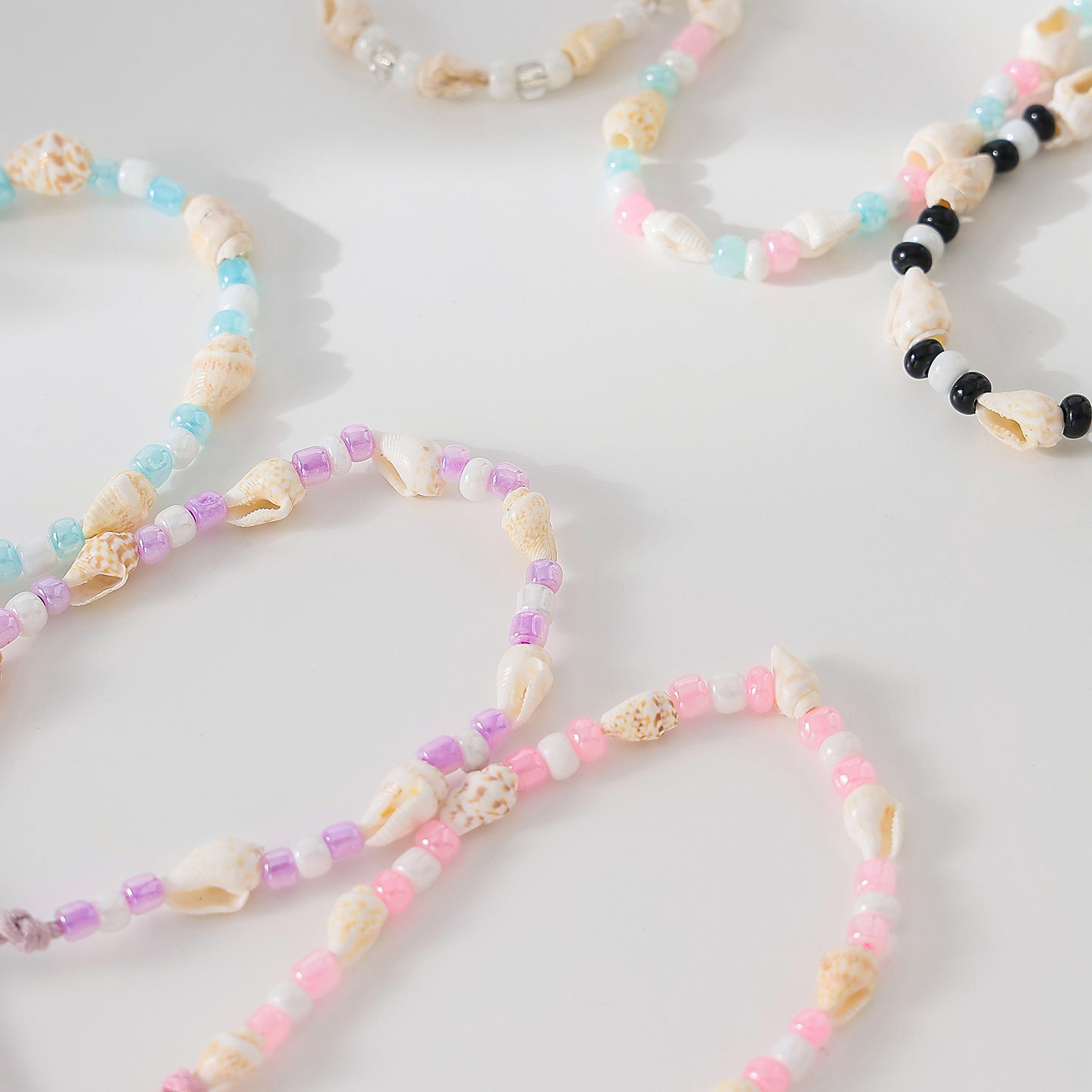 Shell Bracelet with Assorted beads
